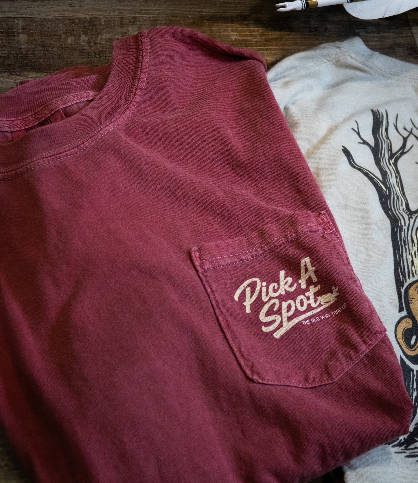 Shit Happens Pocket Tee